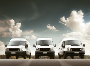 3 delivery vans